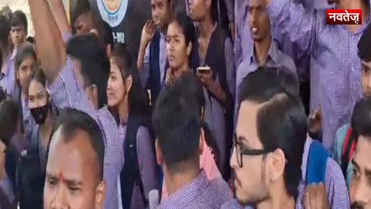छिंदवाड़ा PG कॉलेज में छात्र संगठनों का हंगामा