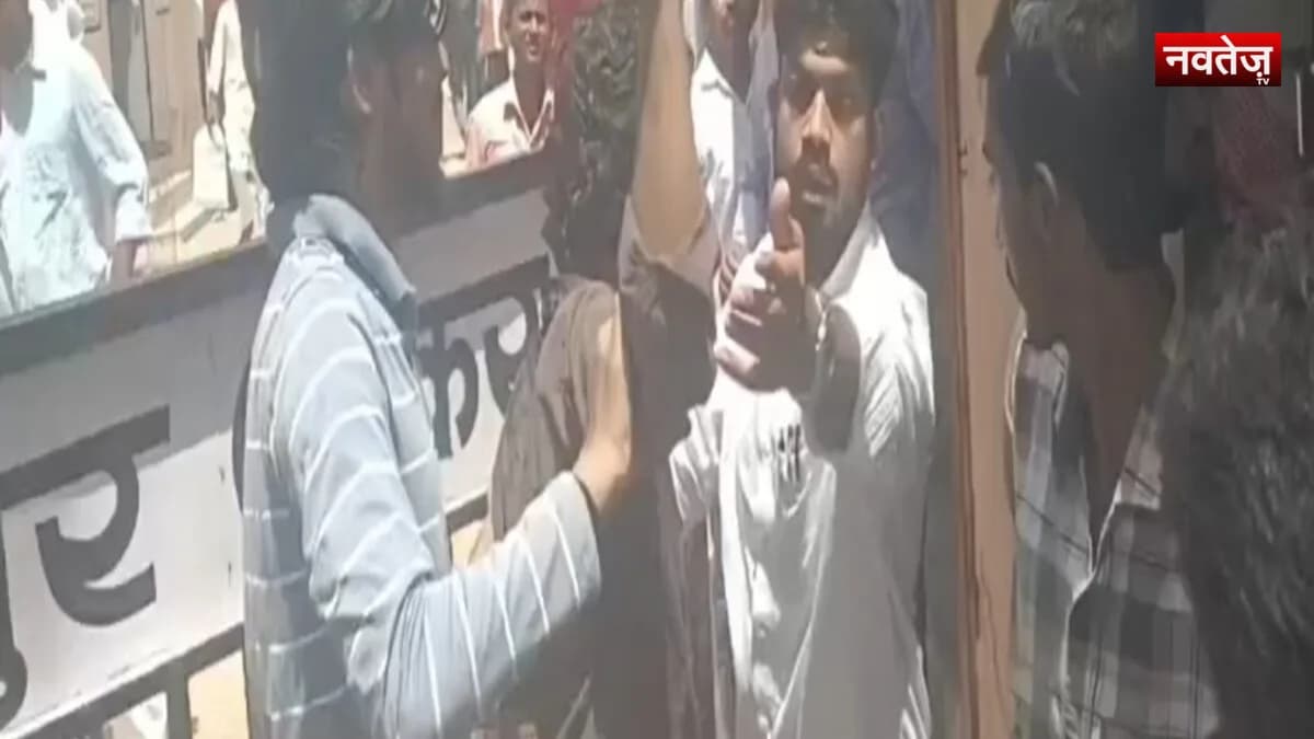 नामांकन के बीच फतेहपुर एसडीएम कार्यालय के बाहर खूनी झड़प