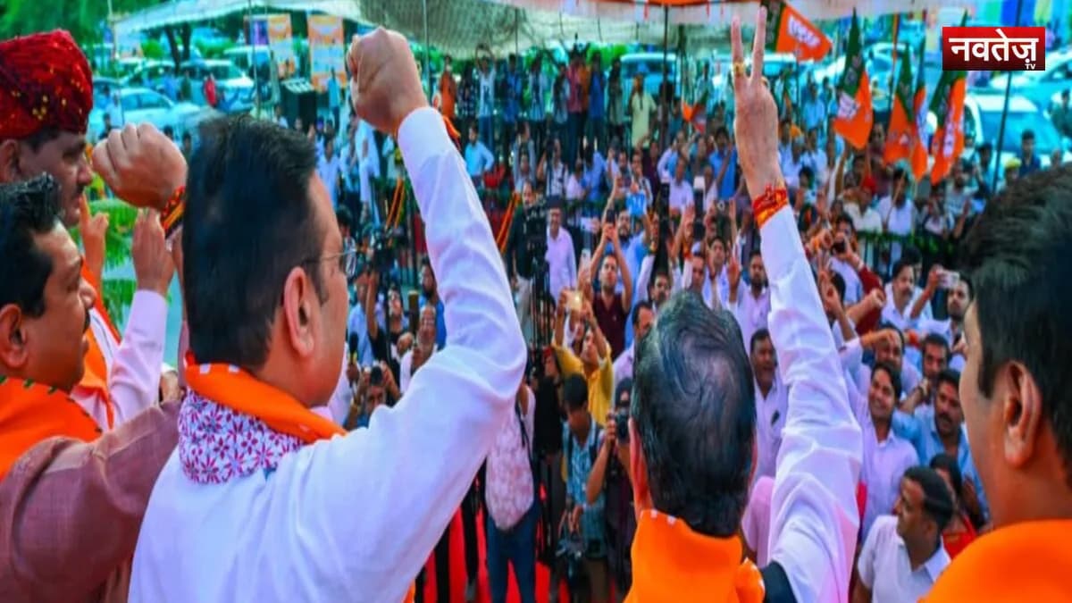 मुख्यमंत्री भजनलाल शर्मा ने नगर निकाय चुनाव में आवेदनकर्ताओ को वीसी के जरिये संबोधित किया