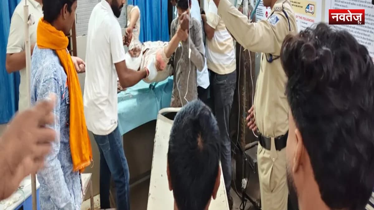 जीरन के दलपतपुरा में तलवार से जानलेवा हमला