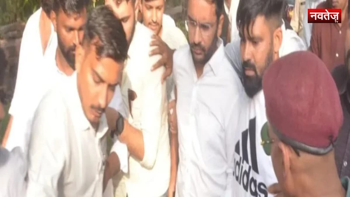 जोधपुर में CJP के 'शिक्षा बचाओ' कार्यक्रम में हंगामा: ABVP-भाजयुमो कार्यकर्ताओं ने फांदी दीवार, 10-11 डिटेन