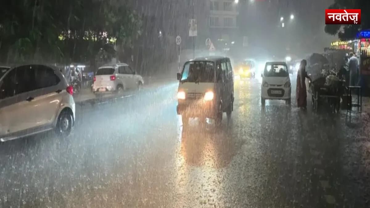 राजस्थान में आज से तेज बारिश का अलर्ट, 5 संभागों में चेतावनी