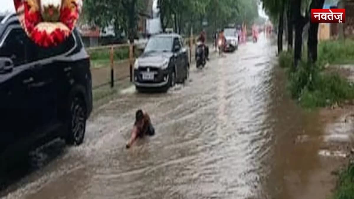बारिश और पानी के बीच खाटूश्यामजी के भक्तों की अटूट आस्था