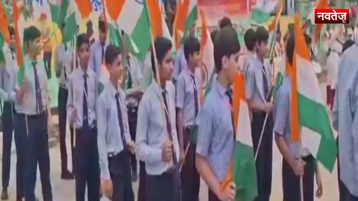 झुंझुनूं में ‘हर घर तिरंगा’ अभियान को लेकर भव्य जागरूकता रैली